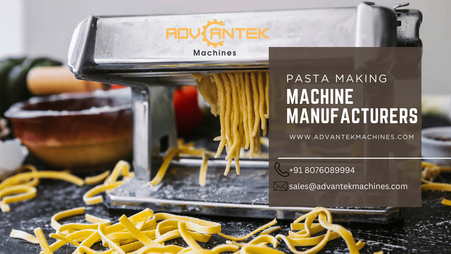 Pasta Making Machine Manufacturers
